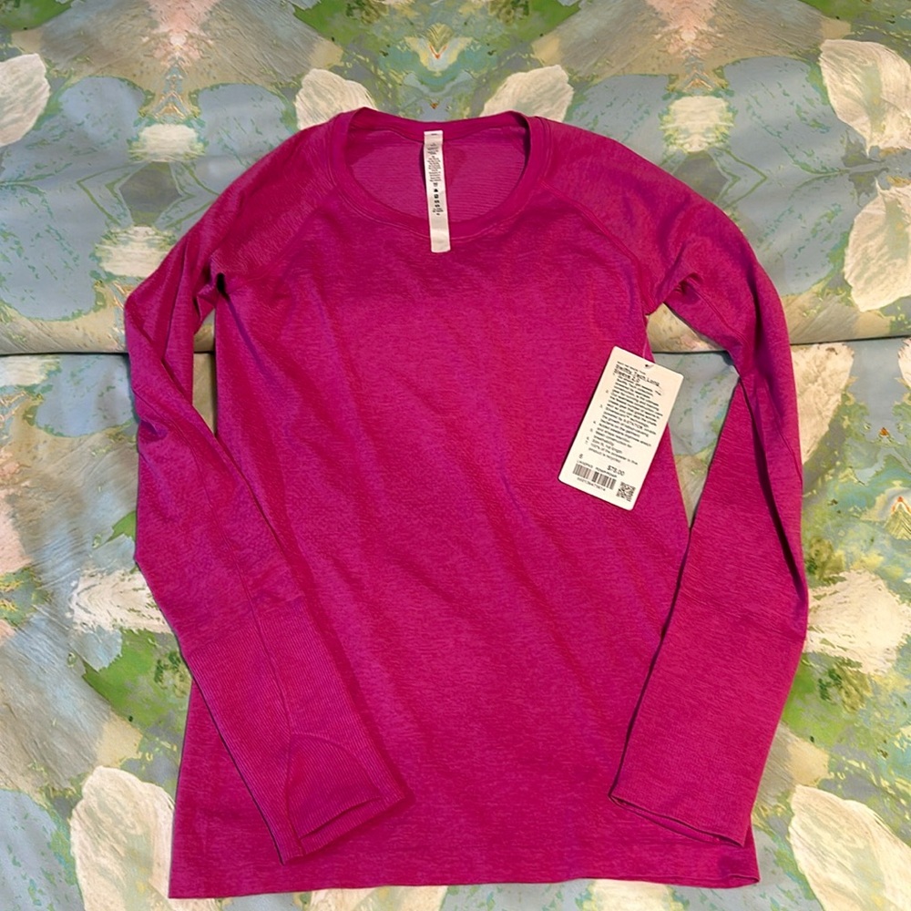 Lululemon long sleeve swiftly tech shirt!! WITH TAGS!!!